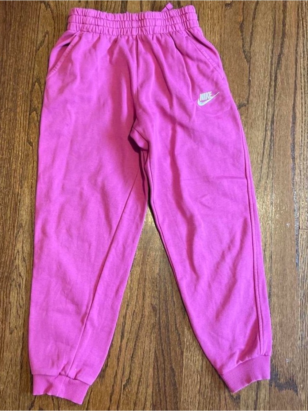 Nike Kids Bright Pink Fleece Joggers